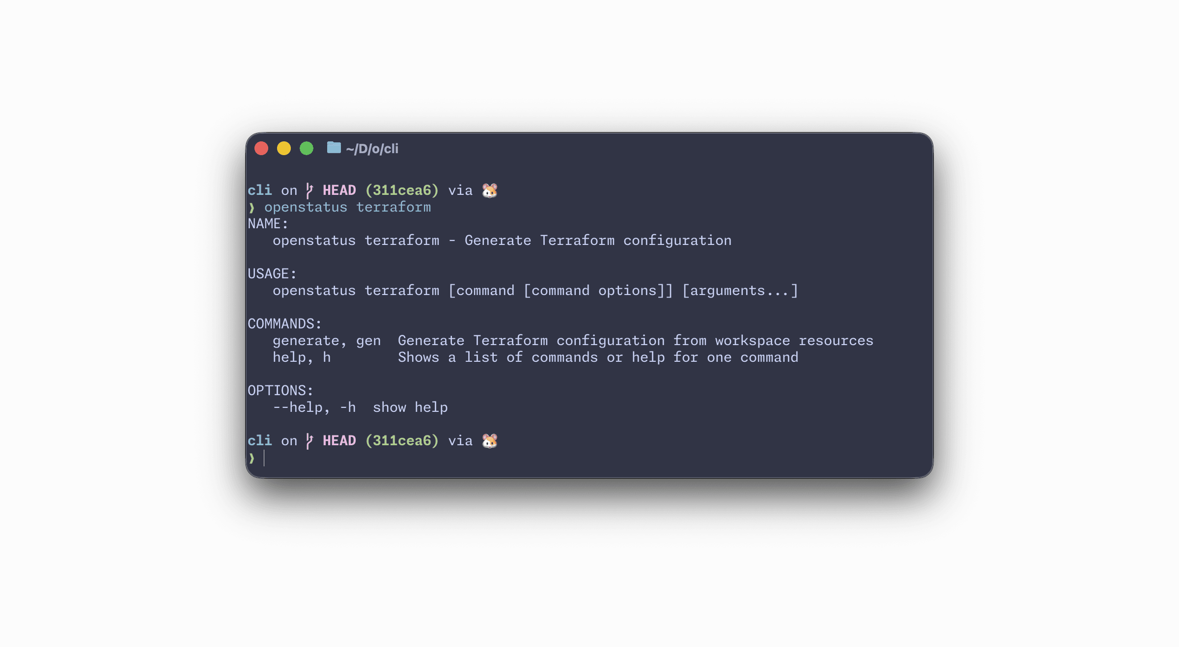 CLI update: maintenance, Terraform export, and notifications